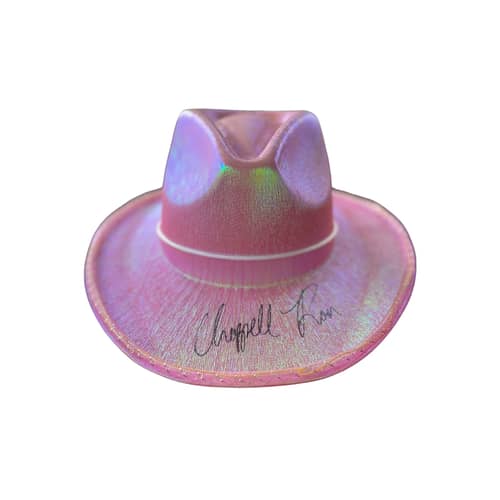 Image of Cowgirl Hat Signed by Chappell Roan