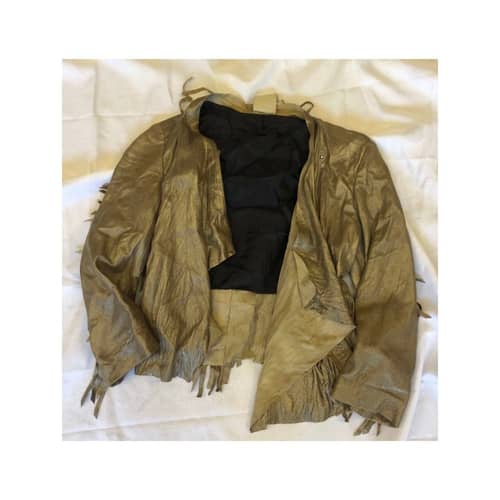 Image of Demi Lovato Auction Item: Dark Gold Jacket