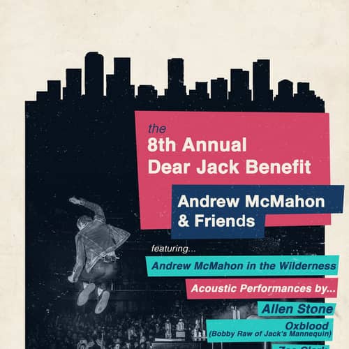 Image of Signed Andrew McMahon 8th Annual Benefit Poster