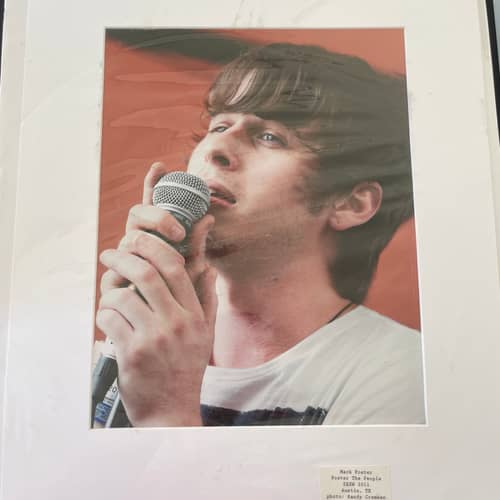 Image of Mark Foster of Foster the People at SXSW 2011 Photo by Randy Cremean