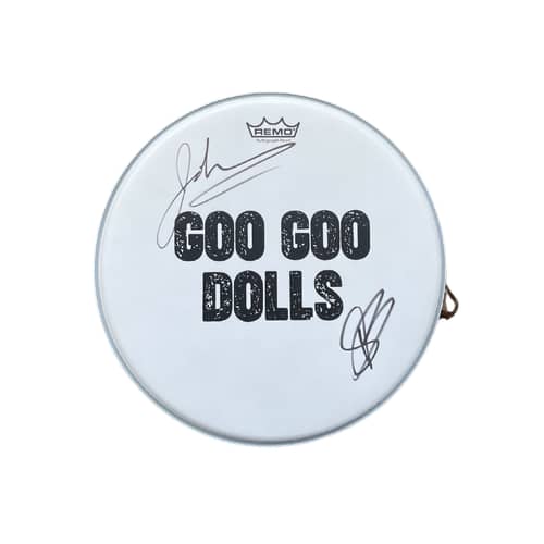 Image of Goo Goo Dolls Signed Drumhead