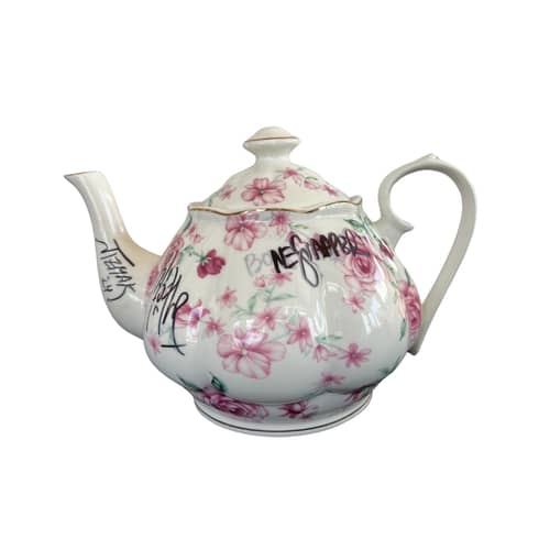 Image of Tea Pot Signed by GWAR