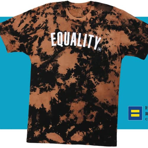 Image of Donate to HRC and get this Tie Dye Shirt