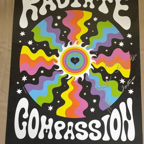 Image of Radiate Compassion Poster Signed by Southern Avenue