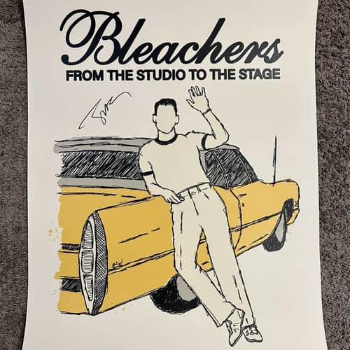 Image of Signed Bleachers Poster