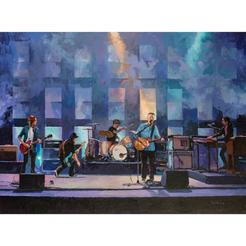 Image of SIGNED Jason Isbell and the 400 Unit Painting