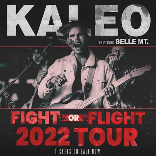 Image of Earn a Pair of Tickets to the KALEO Fight or Flight Tour 2022