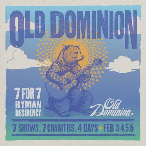 Image of Earn a Pair of Tickets To See Old Dominion in Nashville, TN