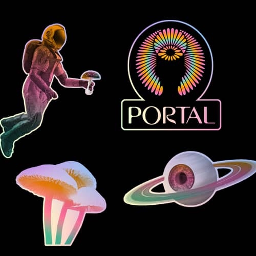 Image of PORTAL Holographic Sticker Pack