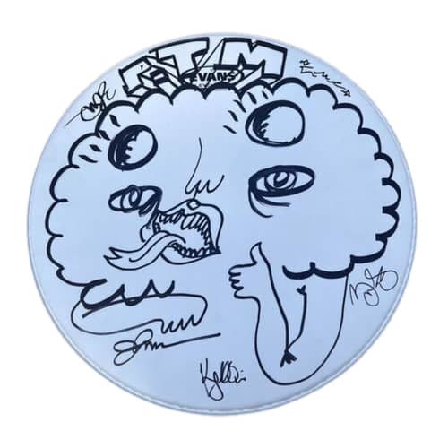 Image of Portugal. The Man Signed Drumhead