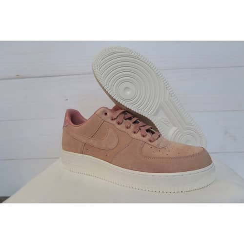 Image of Kevin Gates Auction Item: Custom Colored Rose Nike ID Air Force 1 Shoes