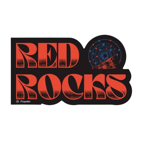 Image of Redeem This Red Rocks x Propeller Sticker