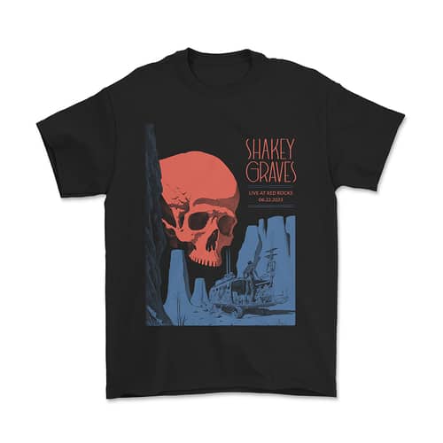 Image of Shakey Graves x Red Rocks T-Shirt