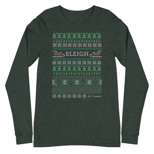 Image of Get Festive With Propeller & Donate For A Limited Edition Ugly Holiday Sweater