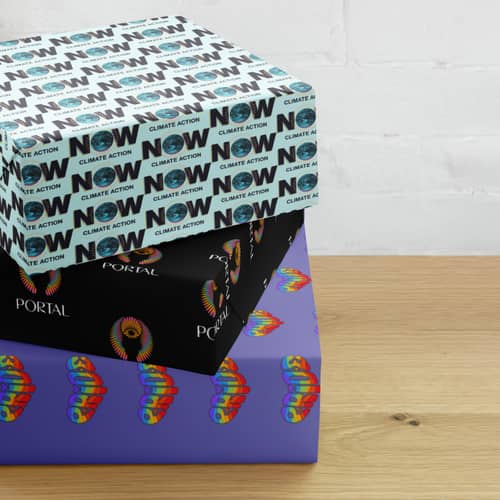 Image of Show Your Support For Your Favorite Cause With Propeller Gift Wrap