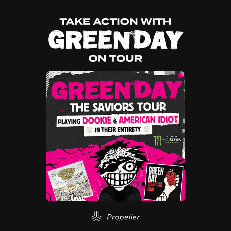 Image of Green Day Tour Impact