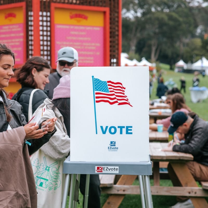 Image of Outside Lands Wants You to Vote in the Upcoming Election