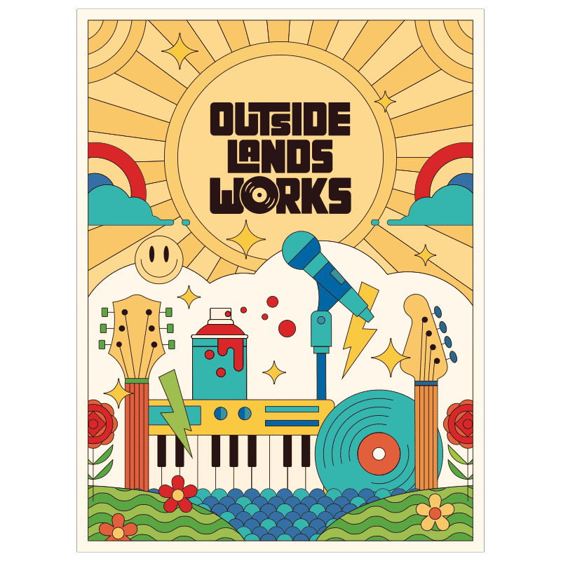 Donate 35 and Get This Exclusive Outside Lands Works Poster