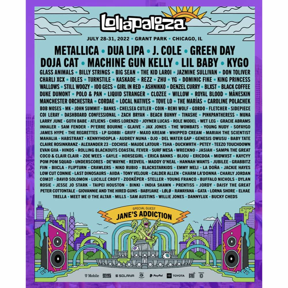 Lollapalooza Tickets, 4 Day Pass, VIP! Chicago