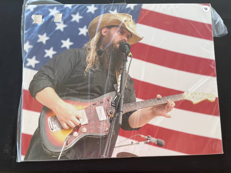 Image of Photo of Chris Stapleton at Willie Nelson's 4th of July Picnic