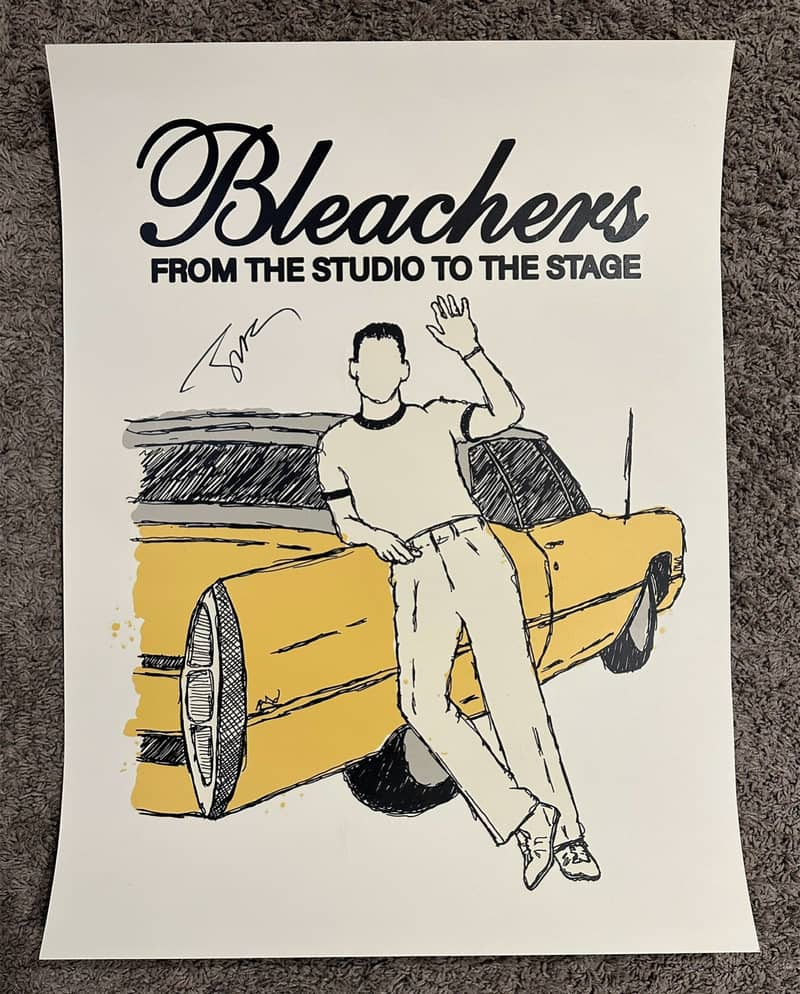 Image of Signed Bleachers Poster