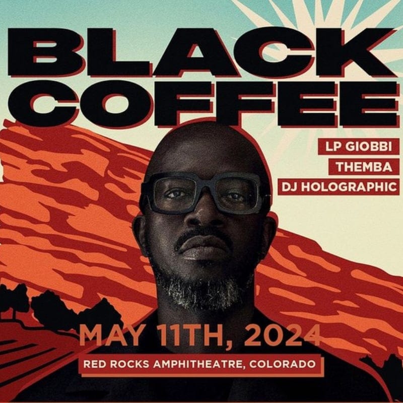 Win a Pair of Tickets To See Black Coffee at Red Rocks!