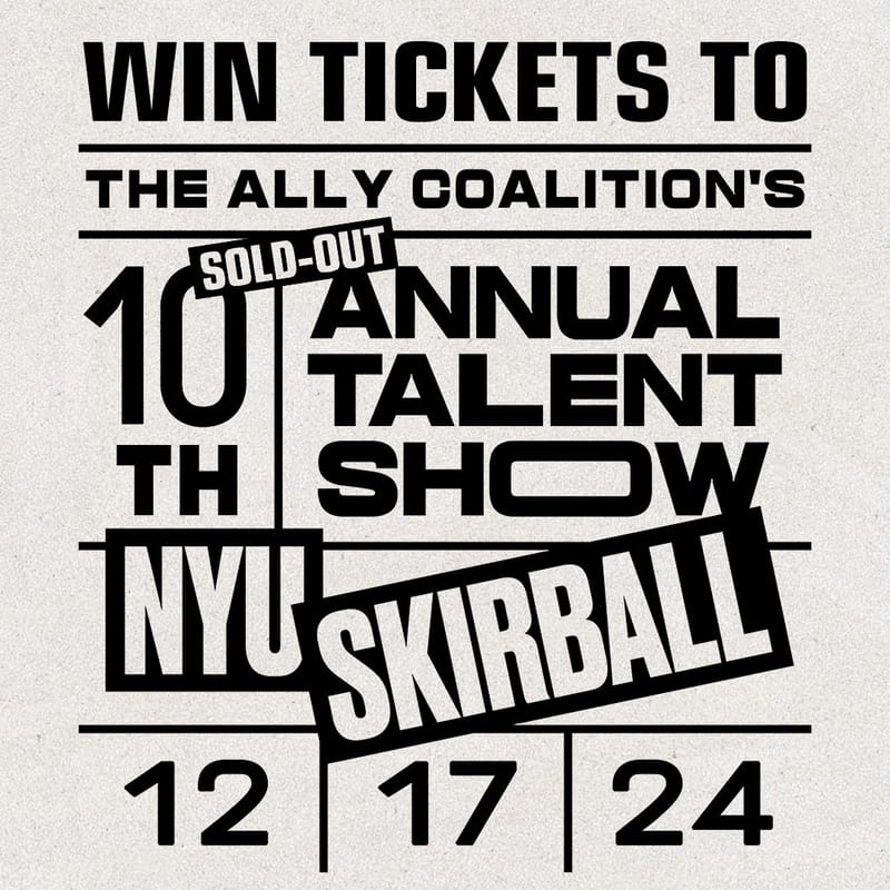 Win Tickets to The Ally Coalition's Sold-Out 10th Annual Talent Show