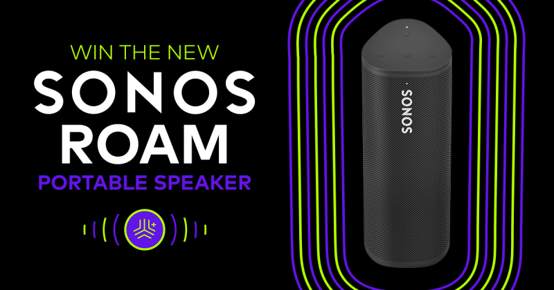 Propeller Premier Win the New Sonos Roam Portable Speaker
