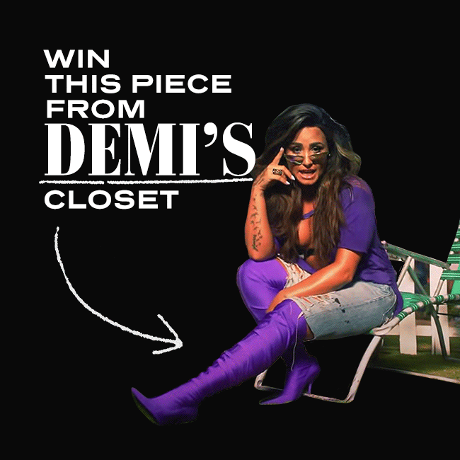 Win Demi Lovato S Balenciaga Boots From The Official Sorry Not Sorry Music Video